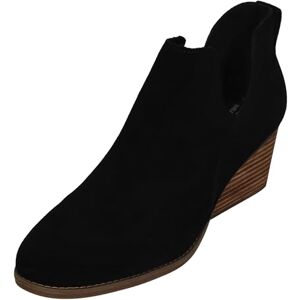 TOMS Dames Gwen enkellaars, zwart suède, 6.5 UK, Zwart Suede, 39 EU TOMS Dames Gwen enkellaars, zwart suède, 6.5 UK, Zwart Suede, 39 EU