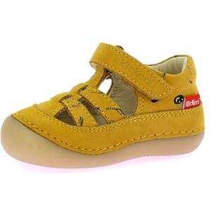Kickers Uniseks baby Sushyk Lt babyschoenen, Geel, 18 EU Kickers Uniseks baby Sushyk Lt babyschoenen, Geel, 18 EU