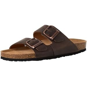 Tamaris Footbed Styles 1-17400-44 Pantoletten, Brown Pull-UP, 42 EU Tamaris Footbed Styles 1-17400-44 Pantoletten, Brown Pull-UP, 42 EU