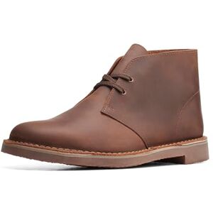 Clarks Heren Bushacre 3 Chukka-laarzen, Dark Brown Leather, 45 EU Breed Clarks Heren Bushacre 3 Chukka-laarzen, Dark Brown Leather, 45 EU Breed