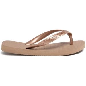 Havaianas Top Tiras, comfortabele, duurzame en lichtgewicht flip-flops, met antislipzool, dames, roze goud, 37/38 EU Havaianas Top Tiras, comfortabele, duurzame en lichtgewicht flip-flops, met antislipzool, dames, roze goud, 37/38 EU