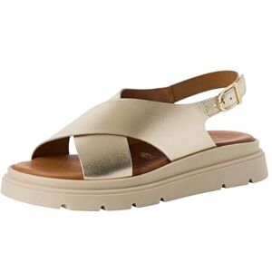Tamaris Dames 1-28270-42 sleehaksandalen, lichtgoud, 37 EU, goud (lichtgoud), 37 EU Tamaris Dames 1-28270-42 sleehaksandalen, lichtgoud, 37 EU, goud (lichtgoud), 37 EU