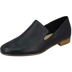 Clarks Pure Viola_Mocassins voor dames, Zwart Zwart Leer Zwart Leer, 40 EU Clarks Pure Viola_Mocassins voor dames, Zwart Zwart Leer Zwart Leer, 40 EU