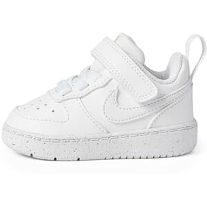 NIKE Court Borough Low Recraft (TD), uniseks gymschoenen voor kinderen, Wit, 25 EU NIKE Court Borough Low Recraft (TD), uniseks gymschoenen voor kinderen, Wit, 25 EU