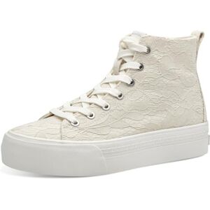 Tamaris 1-25204-42 damessneakers, ivoor macramé, 37 EU Tamaris 1-25204-42 damessneakers, ivoor macramé, 37 EU