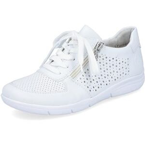 Rieker Dames L7405 Veterschoenen, wit, 41 EU Rieker Dames L7405 Veterschoenen, wit, 41 EU
