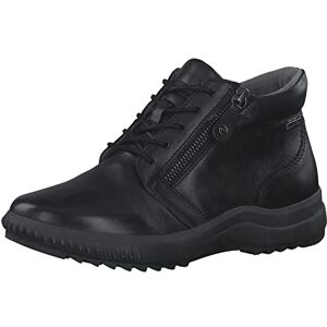 Tamaris Comfort enkellaarsjes voor dames, Black Nappa, 36 EU Breed Tamaris Comfort enkellaarsjes voor dames, Black Nappa, 36 EU Breed