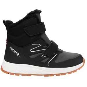 Viking Equip Defence Warm WP 2v sneeuwlaarzen Unisex kinderen, zwart (black charcoal), 26 EU Viking Equip Defence Warm WP 2v sneeuwlaarzen Unisex kinderen, zwart (black charcoal), 26 EU