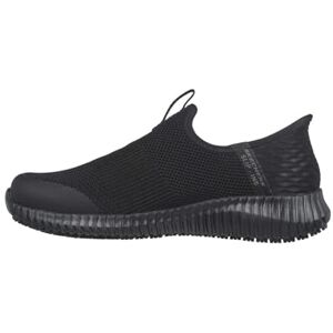 Skechers Handsfree instappers voor dames Cessnock-gwynedd foodservice schoen, Zwart Textiel Synthetisch, 37.5 EU Skechers Handsfree instappers voor dames Cessnock-gwynedd foodservice schoen, Zwart Textiel Synthetisch, 37.5 EU