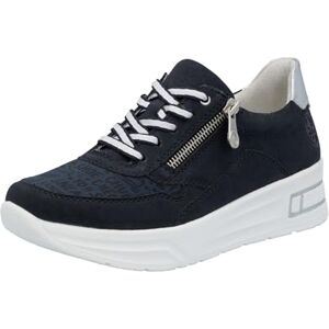 Rieker Dames N8114 Veterschoenen, blauw, 38 EU, blauw, 38 EU Rieker Dames N8114 Veterschoenen, blauw, 38 EU, blauw, 38 EU