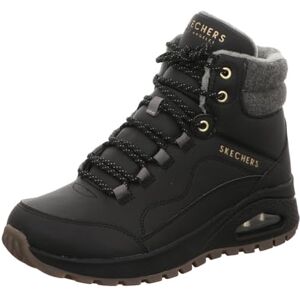 Skechers Dames Uno Rugged Natures Bliss enkellaars, Zwarte Duraleather Wol, 37 EU Skechers Dames Uno Rugged Natures Bliss enkellaars, Zwarte Duraleather Wol, 37 EU