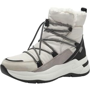 MARCO TOZZI 2-26825-43, warme voering, sneeuwlaarzen voor dames, crèmekleurig, maat 39, Crèmekam, 39 EU MARCO TOZZI 2-26825-43, warme voering, sneeuwlaarzen voor dames, crèmekleurig, maat 39, Crèmekam, 39 EU