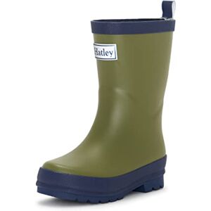 Hatley Klassieke Wellington regenlaarzen voor kinderen, uniseks, klassieke rubberlaarzen, Mat Bos Groen Navy, 3 UK Child Hatley Klassieke Wellington regenlaarzen voor kinderen, uniseks, klassieke rubberlaarzen, Mat Bos Groen Navy, 3 UK Child
