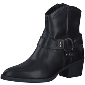 Tamaris Dames elegante enkellaarsjes 1-25705-43 zwart, zwart leder, 38 EU Tamaris Dames elegante enkellaarsjes 1-25705-43 zwart, zwart leder, 38 EU