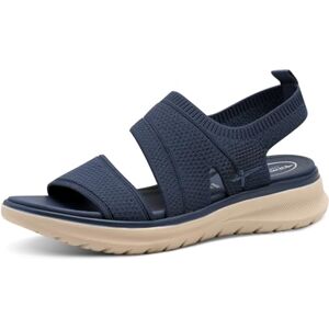 Tamaris Comfort TC Vegan Sandalen voor dames, marineblauw, 42 EU, Donkerblauw, 42 EU Tamaris Comfort TC Vegan Sandalen voor dames, marineblauw, 42 EU, Donkerblauw, 42 EU