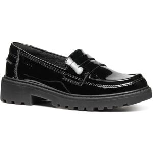 Geox Meisje Casey Girl C Moccasine, Zwart, 36 EU Geox Meisje Casey Girl C Moccasine, Zwart, 36 EU