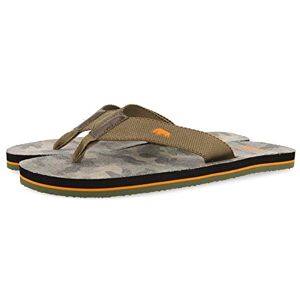 GIOSEPPO aulnois camouflage flipflops voor heren, Camouflage, 41 EU GIOSEPPO aulnois camouflage flipflops voor heren, Camouflage, 41 EU