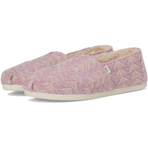 TOMS Alpargata Cloudbound instappers voor dames, Vintage roze gezellige wereldwijde geweven imitatiebont, 38.5 EU TOMS Alpargata Cloudbound instappers voor dames, Vintage roze gezellige wereldwijde geweven imitatiebont, 38.5 EU