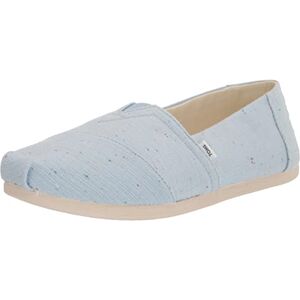 TOMS Alpargata espadrille voor dames, Pastel Blauw gespikkeld, 35.5 EU TOMS Alpargata espadrille voor dames, Pastel Blauw gespikkeld, 35.5 EU