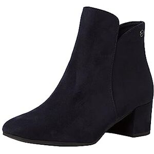 Tamaris 1-25372-41 enkellaarsjes met hak voor dames, Donkerblauw, 38 EU Tamaris 1-25372-41 enkellaarsjes met hak voor dames, Donkerblauw, 38 EU