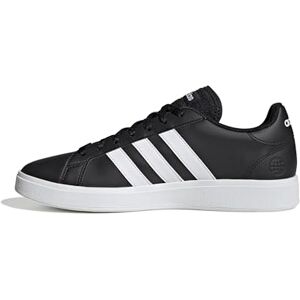 adidas Heren Grand Court Base 2.0 Shoes, Core Black / Cloud White / Core Black, 44 2/3 EU adidas Heren Grand Court Base 2.0 Shoes, Core Black / Cloud White / Core Black, 44 2/3 EU