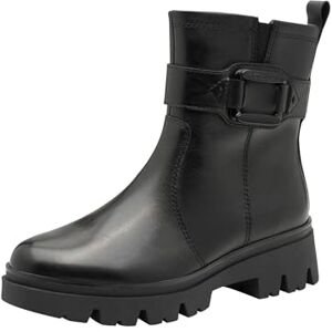 Tamaris Dames Comfort Boot Flat Halflange laarzen, Black Nappa, 42 EU, Black Nappa, 42 EU Tamaris Dames Comfort Boot Flat Halflange laarzen, Black Nappa, 42 EU, Black Nappa, 42 EU