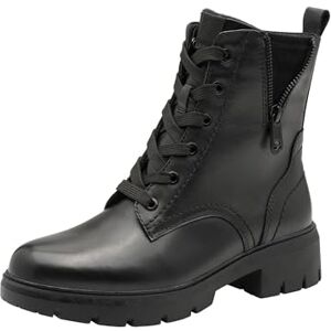 Tamaris Dames Comfort Lace Boot Flat Halflange laarzen, Black Uni NAP, 37 EU, Black Uni Nap, 37 EU Tamaris Dames Comfort Lace Boot Flat Halflange laarzen, Black Uni NAP, 37 EU, Black Uni Nap, 37 EU