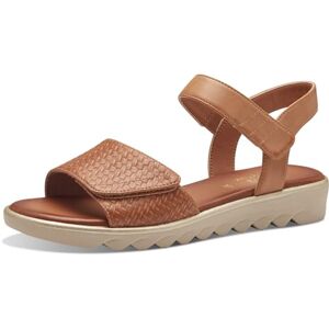 Jana Softline 8-28265-42 300 TAN Comfortabele extra brede alledaagse schoen, feestelijk, elegant, platte sandalen, 38 EU breed, tan, 38 EU Breed Jana Softline 8-28265-42 300 TAN Comfortabele extra brede alledaagse schoen, feestelijk, elegant, platte sandalen, 38 EU breed, tan, 38 EU Breed