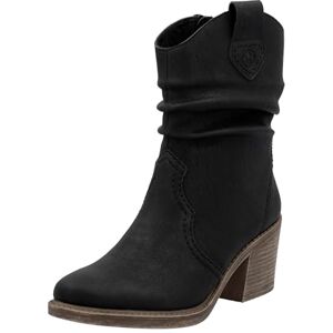 Rieker Dames Y1284 Enkellaarsjes, Zwart, 38 EU Rieker Dames Y1284 Enkellaarsjes, Zwart, 38 EU