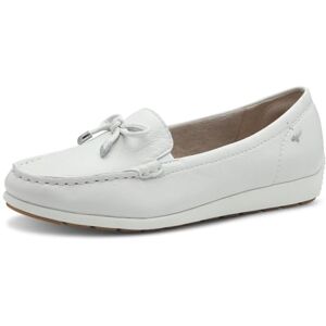 Tamaris 8-84600-44 mocassin voor dames, White Nappa, 42 EU Tamaris 8-84600-44 mocassin voor dames, White Nappa, 42 EU