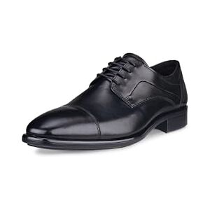 ECCO Heren Citytray Cap Toe Tie Oxford, Zwart, 11 UK ECCO Heren Citytray Cap Toe Tie Oxford, Zwart, 11 UK