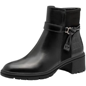 Tamaris Dames Boot Heel 1-25823-45 enkellaarsjes, zwart, 39 EU, zwart, 39 EU Tamaris Dames Boot Heel 1-25823-45 enkellaarsjes, zwart, 39 EU, zwart, 39 EU