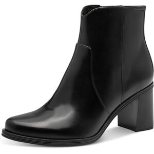 Tamaris Dames Boot Heel 1-25360-45 enkellaarsjes, zwart, 36 EU, zwart, 36 EU Tamaris Dames Boot Heel 1-25360-45 enkellaarsjes, zwart, 36 EU, zwart, 36 EU