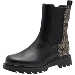 Tamaris Dames 1-25411-45 Chelsea-laarzen, Black Snake, 36 EU, Black Snake, 36 EU Tamaris Dames 1-25411-45 Chelsea-laarzen, Black Snake, 36 EU, Black Snake, 36 EU