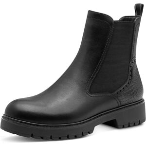 Tamaris Dames 1-25466-45 Chelsea-laarzen, zwart leer, 41 EU, zwart leder, 41 EU Tamaris Dames 1-25466-45 Chelsea-laarzen, zwart leer, 41 EU, zwart leder, 41 EU