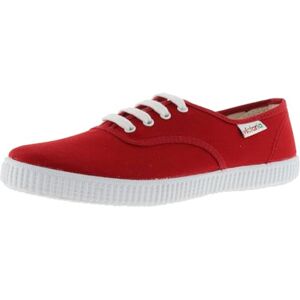 victoria 1915 Unisex Canvas Plimsoll & White Laces 106613 for Adults CARMIN 37 victoria 1915 Unisex Canvas Plimsoll & White Laces 106613 for Adults CARMIN 37