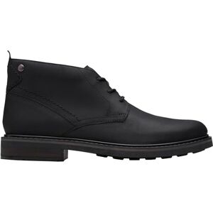 Clarks Newford Mid Mens Black Leather, 8 Clarks Newford Mid Mens Black Leather, 8