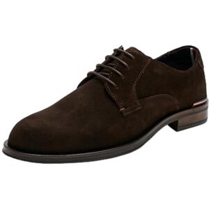 Tommy Hilfiger Heren Core RWB Hilfiger Suede Schoen Fm0fm04868 Derby, Bruine donkere koffie, 40 EU Tommy Hilfiger Heren Core RWB Hilfiger Suede Schoen Fm0fm04868 Derby, Bruine donkere koffie, 40 EU