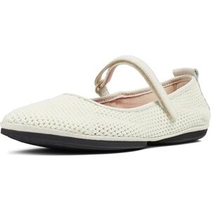 Camper Dames Right Nina-k201402 Ballet Flat, Wit Natuurlijk 007, 38 EU Camper Dames Right Nina-k201402 Ballet Flat, Wit Natuurlijk 007, 38 EU