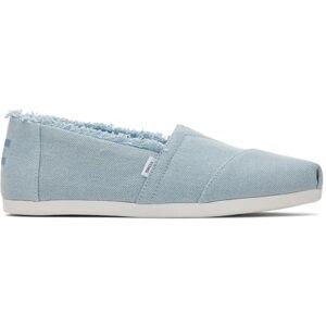 TOMS Alpargata Loafer Flat voor dames, Pastel blauw gewassen denim, 35.5 EU TOMS Alpargata Loafer Flat voor dames, Pastel blauw gewassen denim, 35.5 EU