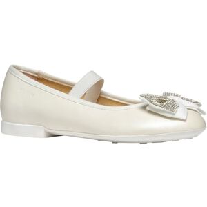 Geox JR PLIE' D Ballet Flat, wit, 32 EU, wit, 32 EU Geox JR PLIE' D Ballet Flat, wit, 32 EU, wit, 32 EU