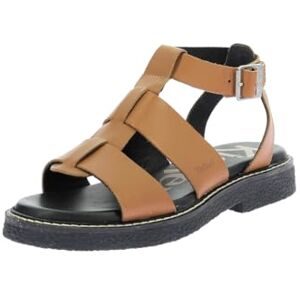 Kickers Dames Lila Platte sandalen, Camel Tan, 40 EU, Camel Tan, 40 EU Kickers Dames Lila Platte sandalen, Camel Tan, 40 EU, Camel Tan, 40 EU