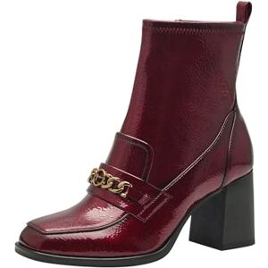 Tamaris Dames elegante enkellaarsjes 1-25320-43 zwart, merlot, 36 EU Tamaris Dames elegante enkellaarsjes 1-25320-43 zwart, merlot, 36 EU