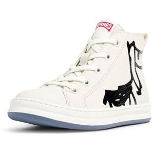 Camper Runner Four K900261 enkellaarzen, uniseks, kinderen, wit 009 TWS, maat 34, Wit 009 Tws, 34 EU Camper Runner Four K900261 enkellaarzen, uniseks, kinderen, wit 009 TWS, maat 34, Wit 009 Tws, 34 EU