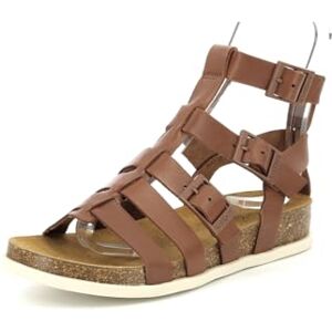 Kickers Alexa platte sandaal voor dames, Lichtbruin, 37 EU Kickers Alexa platte sandaal voor dames, Lichtbruin, 37 EU