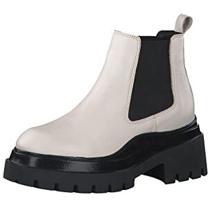 Tamaris Dames Femme 1-1-25462-29 enkellaarsjes, ivoor, 40 EU Tamaris Dames Femme 1-1-25462-29 enkellaarsjes, ivoor, 40 EU