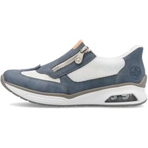 Rieker M5666 Instappers voor dames, blauw, 41 EU Rieker M5666 Instappers voor dames, blauw, 41 EU