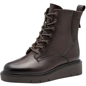Tamaris Dames Comfort Lace Boot Flat Halflange laarzen, Espresso, 41 EU, bruin (espresso), 41 EU Tamaris Dames Comfort Lace Boot Flat Halflange laarzen, Espresso, 41 EU, bruin (espresso), 41 EU