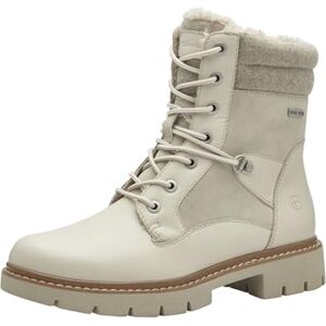 Tamaris Comfort Winterlaarzen voor dames, met veters, gevoerd, waterafstotend, ivoor, 39 EU Tamaris Comfort Winterlaarzen voor dames, met veters, gevoerd, waterafstotend, ivoor, 39 EU