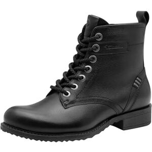 Tamaris Dames Lace Boot Flat 1-25298-45 enkellaarsjes, zwart leer, 37 EU, zwart leder, 37 EU Tamaris Dames Lace Boot Flat 1-25298-45 enkellaarsjes, zwart leer, 37 EU, zwart leder, 37 EU